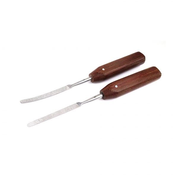 Ortho bone rasp curved and straight